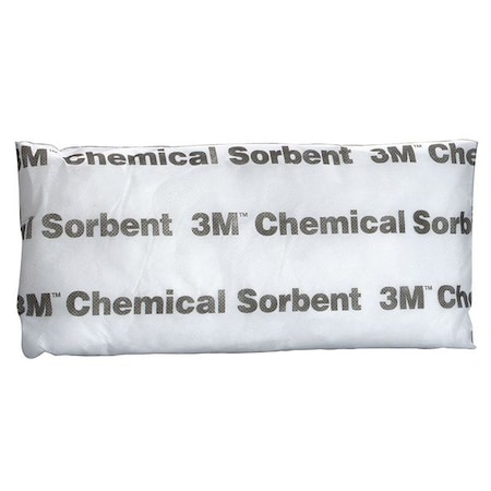 Sorbent Pillow, 8 gal, 7 in x 15 in, Universal, White, 16 PK