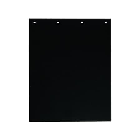 Mudflaps, 24 in X 24 in, Composite, Black, 1 PR