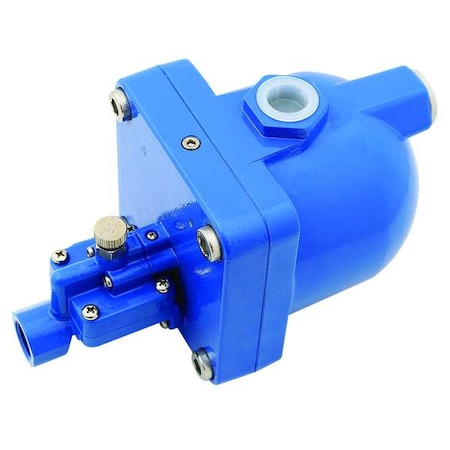 Mechanical Drain Valve,144 psi,3/8in dia