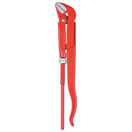 12 in L 1 5/8 in Cap. Alloy Steel Swedish Pipe Wrench