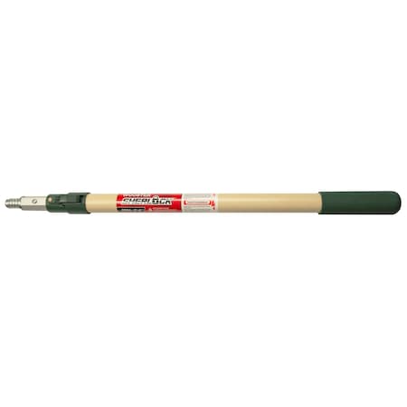 Adjusable Painting Extension Pole, Universal Connection, 2 to 4 ft, 1 1/2 in dia., Tan
