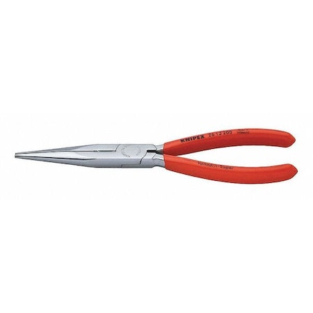 8 in Long Nose Plier,Side Cutter Plastic Coated Handle