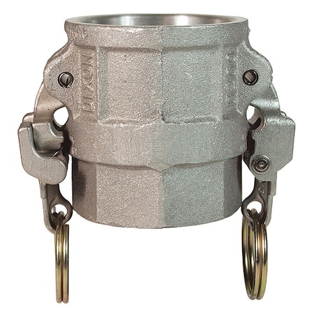 Cam and Groove Coupling,6",Aluminum