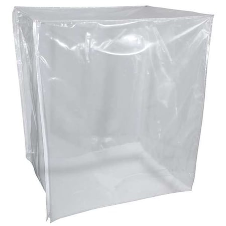 Pan Rack Cover,PVC,34in. H x 22in. W
