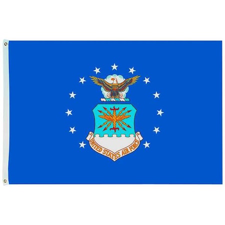 US Air Force Flag,5x8 Ft,Nylon