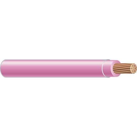 THHN Building Wire, Copper, 14 AWG, 1C, Pink, Stranded, 500 ft