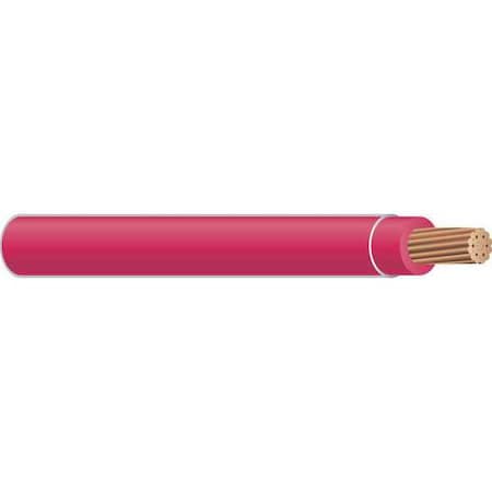 THHN Building Wire, Copper, 12 AWG, 1C, Red, Stranded, 50 ft