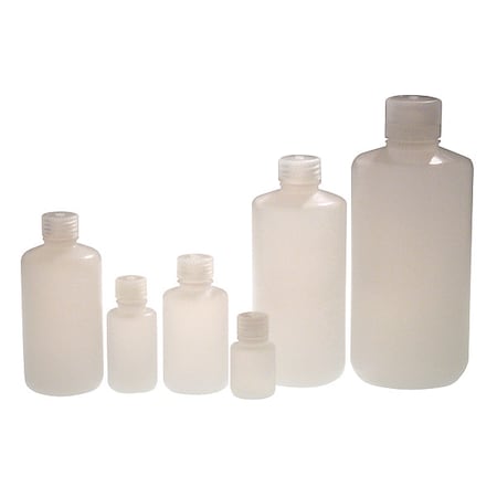 Bottle,58 mm H,Natural,34 mm Dia,PK72