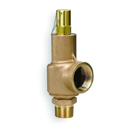 Safety Relief Valve,3/4 x 1 In,100 psi