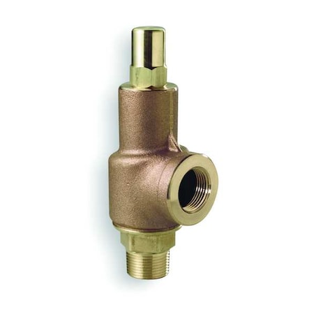 Adjustable Relief Valve,1-1/4 In,50 psi