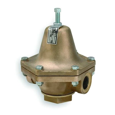 Pressure Regulator,1/2 In,10 to 50 psi