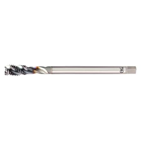 Spiral Flute Tap, M8-0.75, Modified Bottoming, Metric Fine, 0 Flutes