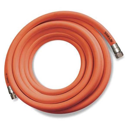 1-1/8" Washdown Hose 75 ft, EPDM