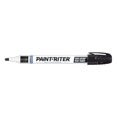 Paint Marker, Medium Tip, Black Color Family, Paint
