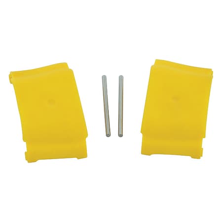 Eyewash Cover Kit, Plastic, Yellow, For Use With, Eyewash