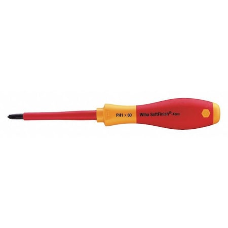 Insulated Phillips Screwdriver No 1 Round