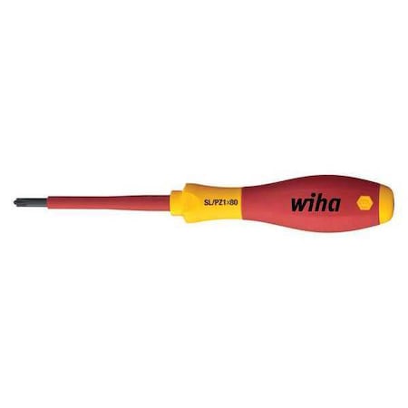 Insulated Pozidriv Screwdriver #1 Round
