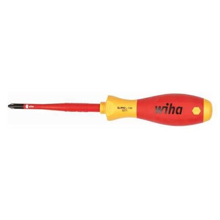Insulated Phillips Screwdriver No 2 Round
