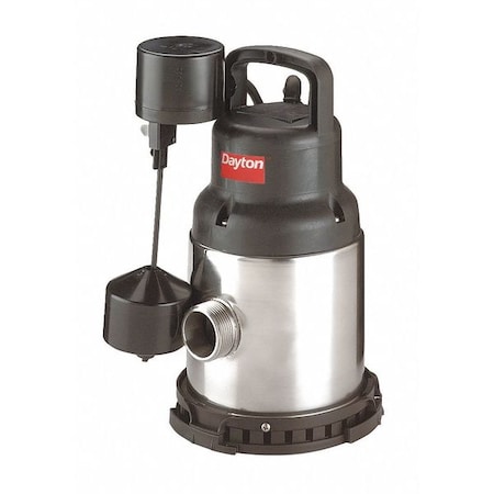 1/2 HP 1-1/4" M Submersible Sump Pump 120V AC Vertical