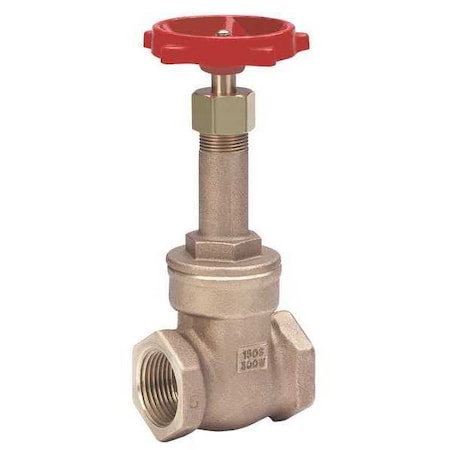 Gate Valve,Class 125,2 In.,FNPT,Bronze