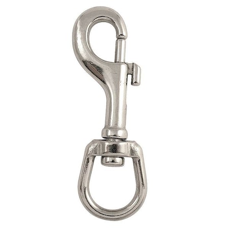 Slide Bolt Spring Snap,L 2 1/2 In