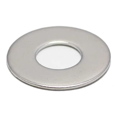 Flat Washer, For Screw Size 1/4" ,Stainless Steel NL-19 Finish, 50 PK