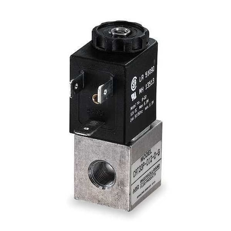 Solenoid Air Control Valve,1/8 In,12VDC