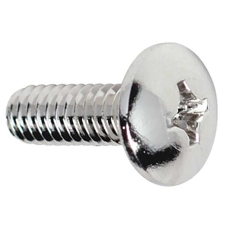 1/4"-20 x 3/4 in Phillips Truss Machine Screw, NL-19 18-8 Stainless Steel, 100 PK