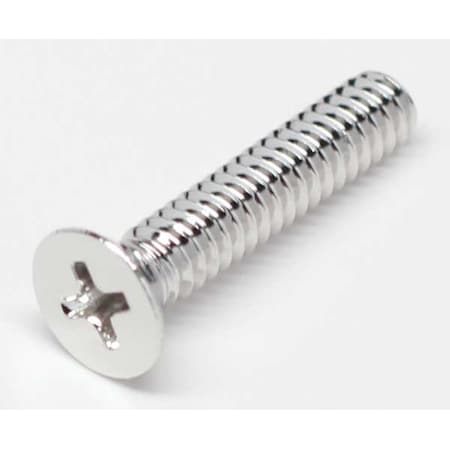 1/4"-20 x 1 in Phillips Flat Machine Screw, NL-19 18-8 Stainless Steel, 100 PK