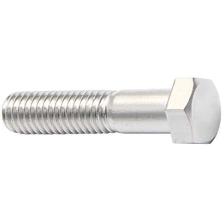 316, 7/8"-9 Hex Head Cap Screw, NL-19 Stainless Steel, 4 in L