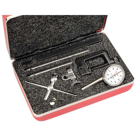 Dial Indicator,0 to 0.200 In,0-100