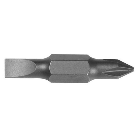 Replacement Bit. No 1 Phillips, 3/16-Inch Slotted,PK2