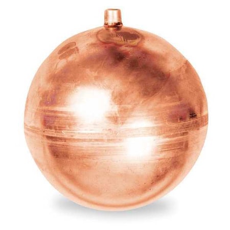 Float Ball,Round,Copper,10 In
