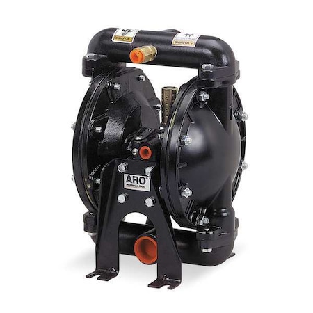 Double Diaphragm Pump, Aluminum, Air Operated, Viton, 29 GPM