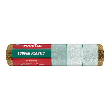9" Floor Coating Roller, Plastic Looped