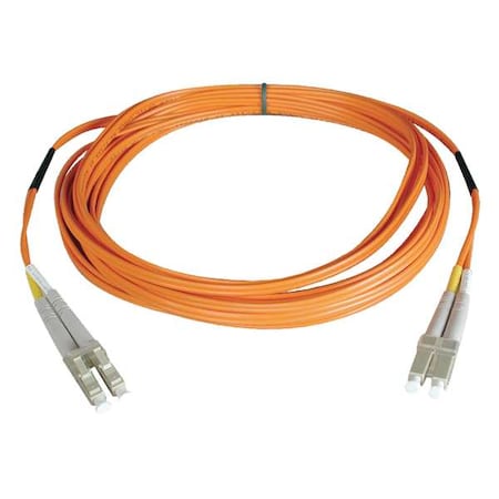 Fiber Optic Patch Cord,LC/LC,3m,Orange