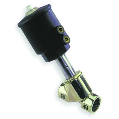 RedHat Angle Body Piston Valve,Bronze,NC,3/4 In