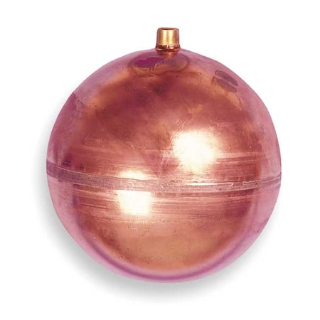 Float Ball,Round,Copper,5 In