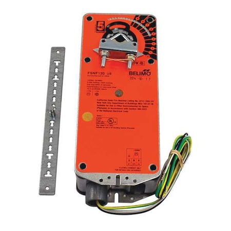 Fire and Smoke Damper Actuator, 120VAC
