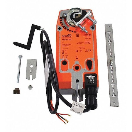 Spring Return Damper Actuator, 24VAC/DC