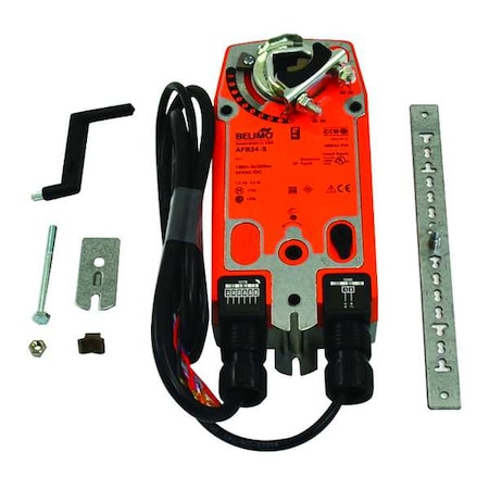 Spring Return Damper Actuator, 24VAC/DC