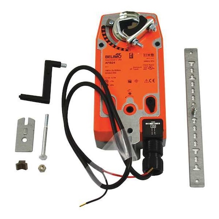 Spring Return Damper Actuator, 24VAC/DC