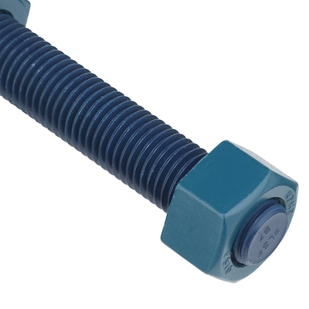 Threaded Stud, Fluoropolymer Coated, 4 PK