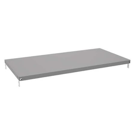 Metal Shelf, 18"D x 36"W x 1"H, Carbon Steel,PK2