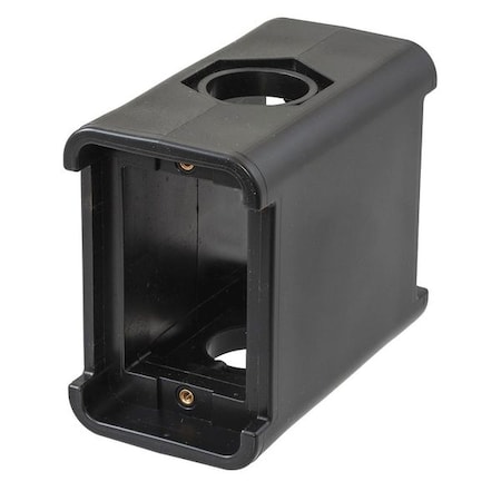 Electrical Box, 19 cu in, Outlet Box Type, 2 Gangs, Thermoplastic Elastomer, Rectangular Shape