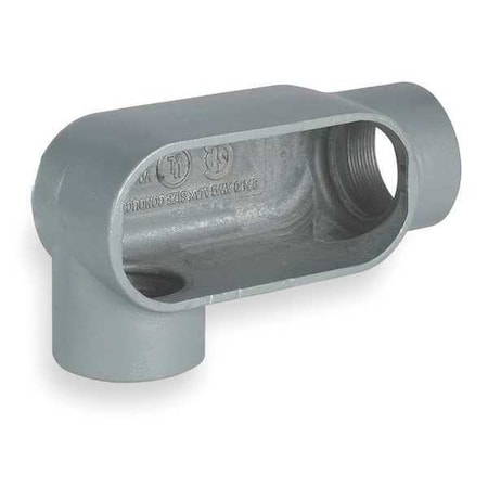 Conduit Outlet Body,Iron,LR,1-1/4 In.
