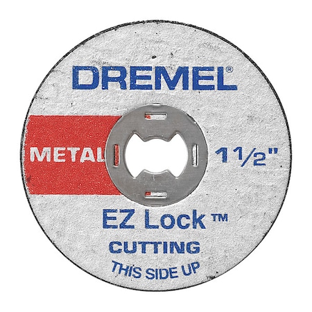 Cut Off Wheel, 1 1/2 in diameter, EZ Lock, PK5