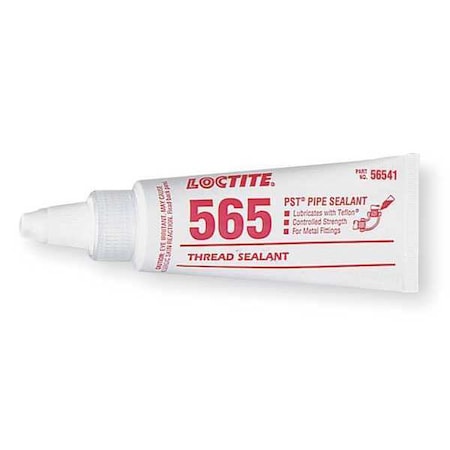Pipe Thread Sealant 8.5 fl oz, Tube, 565, Off White, Paste