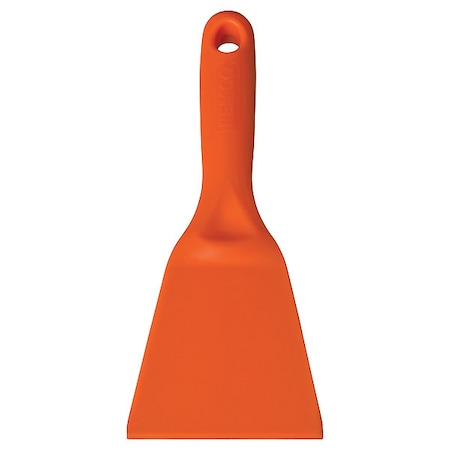 Hand Scraper,3In W x 8In L,Orange,1Piece