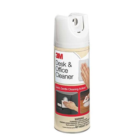 Office Furniture Cleaner, 15 oz, Aerosol Can, Unscented